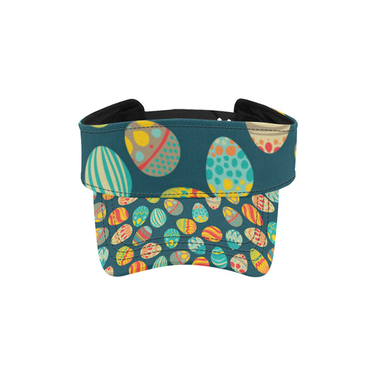 Easter Eggs Pattern Print Design RB09 Unisex Sun Visor