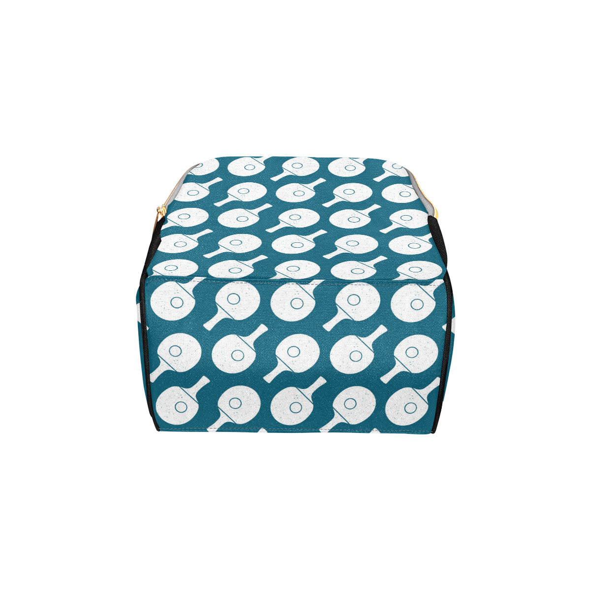 Ping Pong Pattern Print Design A02 Diaper Bag Backpack