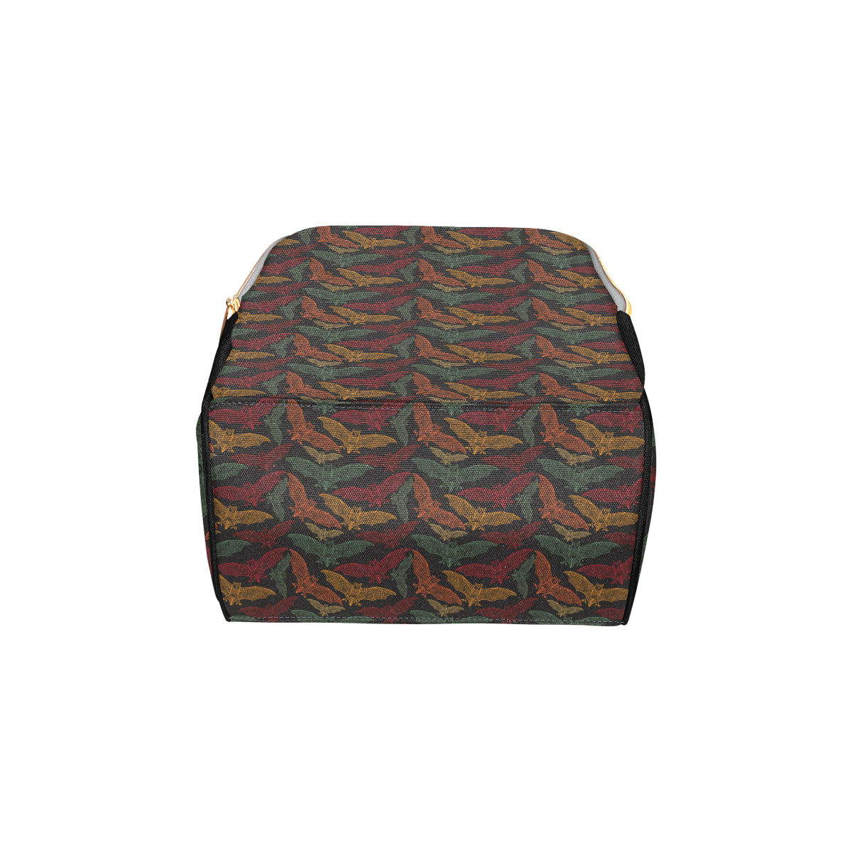 Bat Tribal Pattern Print Design 03 Diaper Bag Backpack