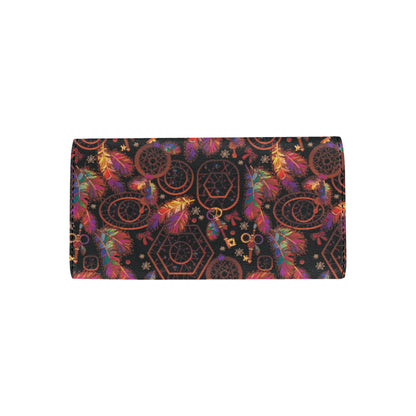 Dream catcher native american Women's Trifold Wallet