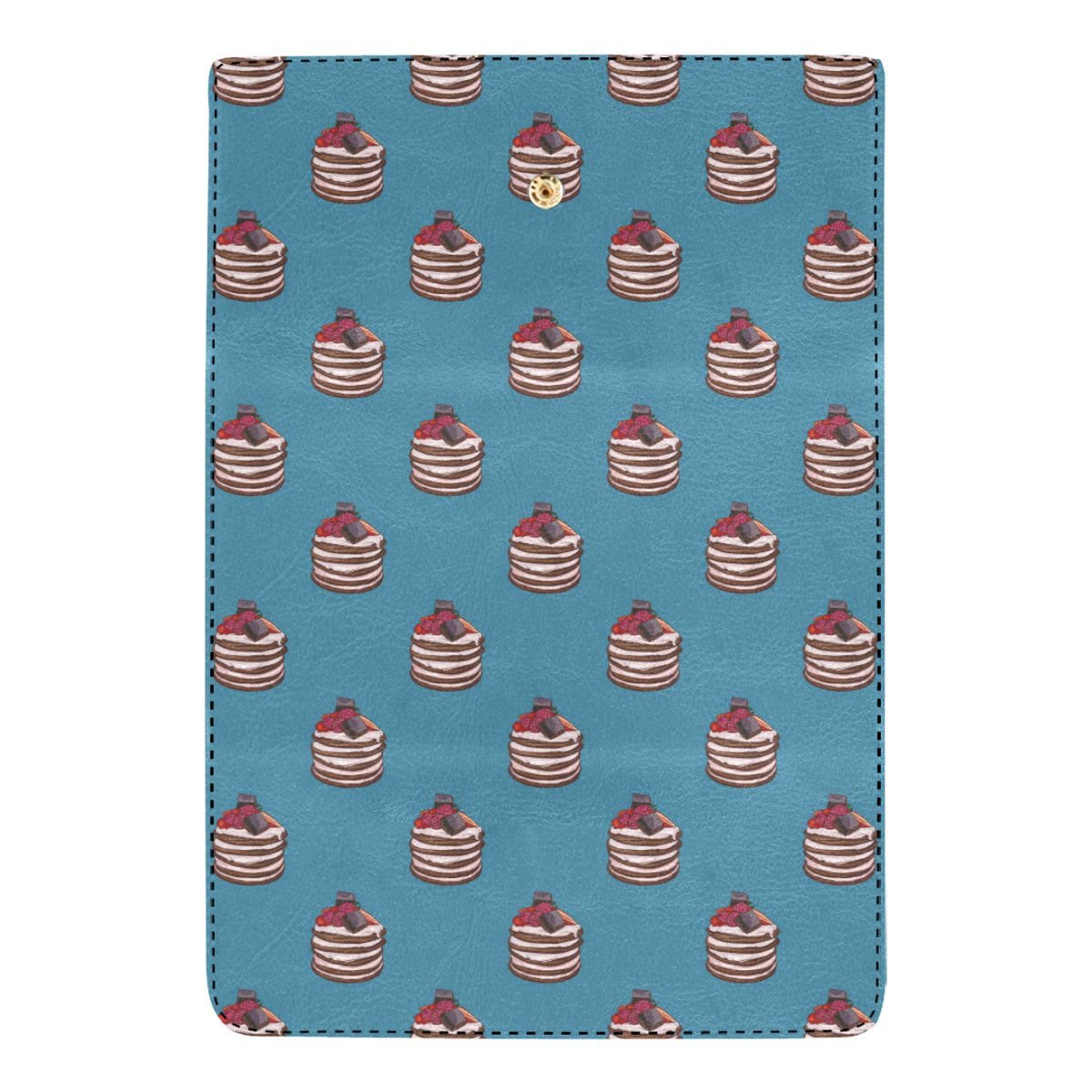 Pancake Pattern Print Design A03 Women's Trifold Wallet
