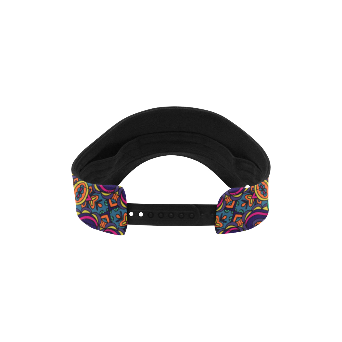 Ethnic Flower Style Print Pattern Unisex Sun Visor