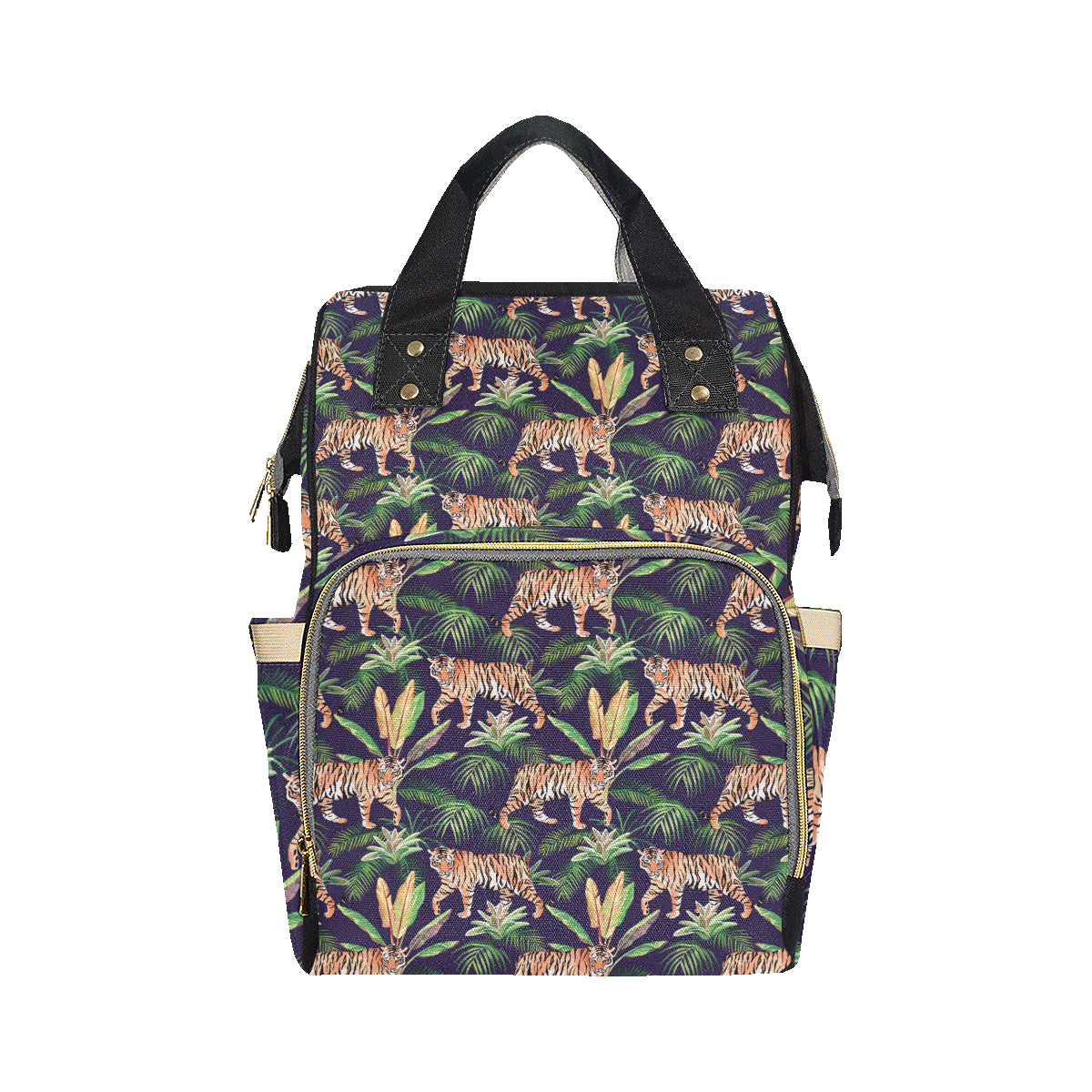 Tiger Jungle Diaper Bag Backpack