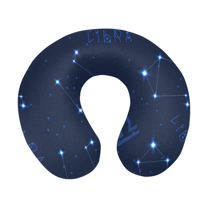 Libra Pattern Print Design 04 U-Shaped Travel Neck Pillow