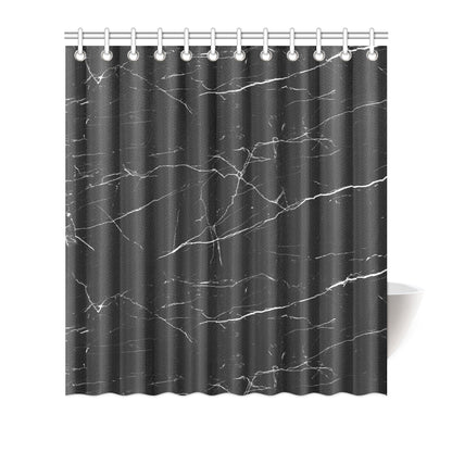 Marble Pattern Print Design 04 Shower Curtain