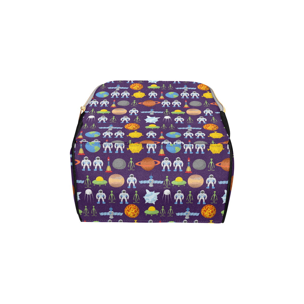 Alien Astronaut Planet Diaper Bag Backpack