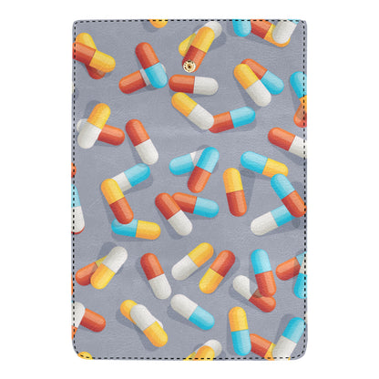 Pill Pattern Print Design A01 Women's Trifold Wallet