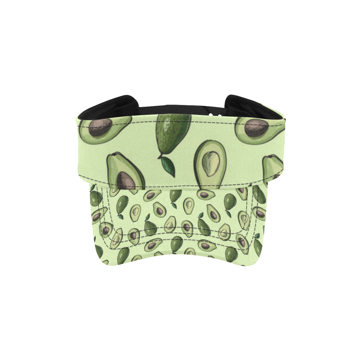 Avocado Pattern Print Design 02 Unisex Sun Visor