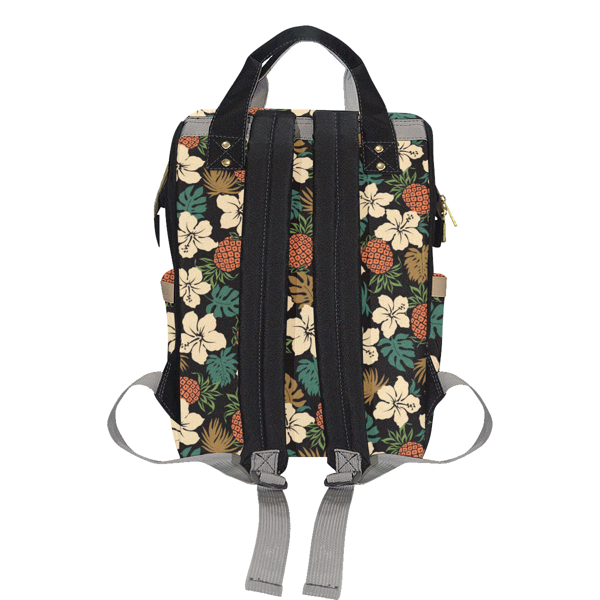 Hawaiian Themed Pattern Print Design H08 Diaper Bag Backpack