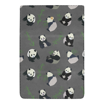 Panda Pattern Print Design A06 Women's Trifold Wallet