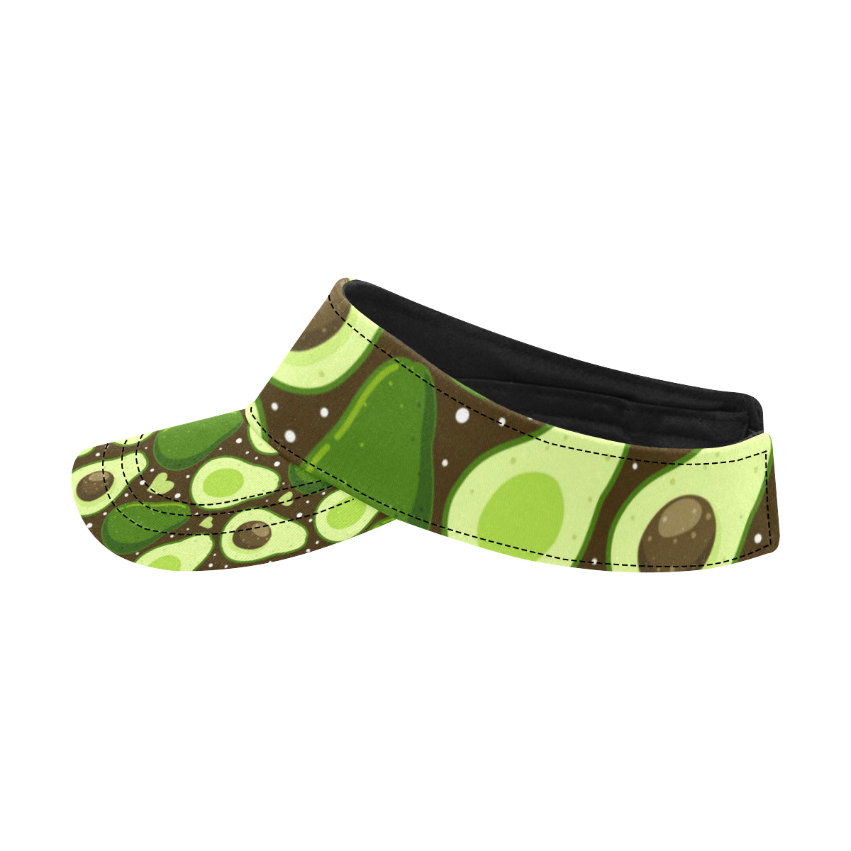 Avocado Pattern Print Design AC04 Unisex Sun Visor