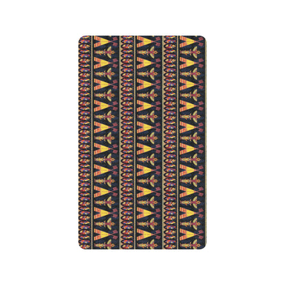 Totem Pole Design Rubber Doormat