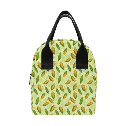 Agricultural Fresh Corn cob Print Pattern Insulated Lunch Bag
