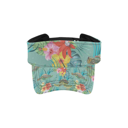 Sea Turtle Pattern Print Design T012 Unisex Sun Visor