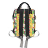 Hawaiian Themed Pattern Print Design H09 Diaper Bag Backpack