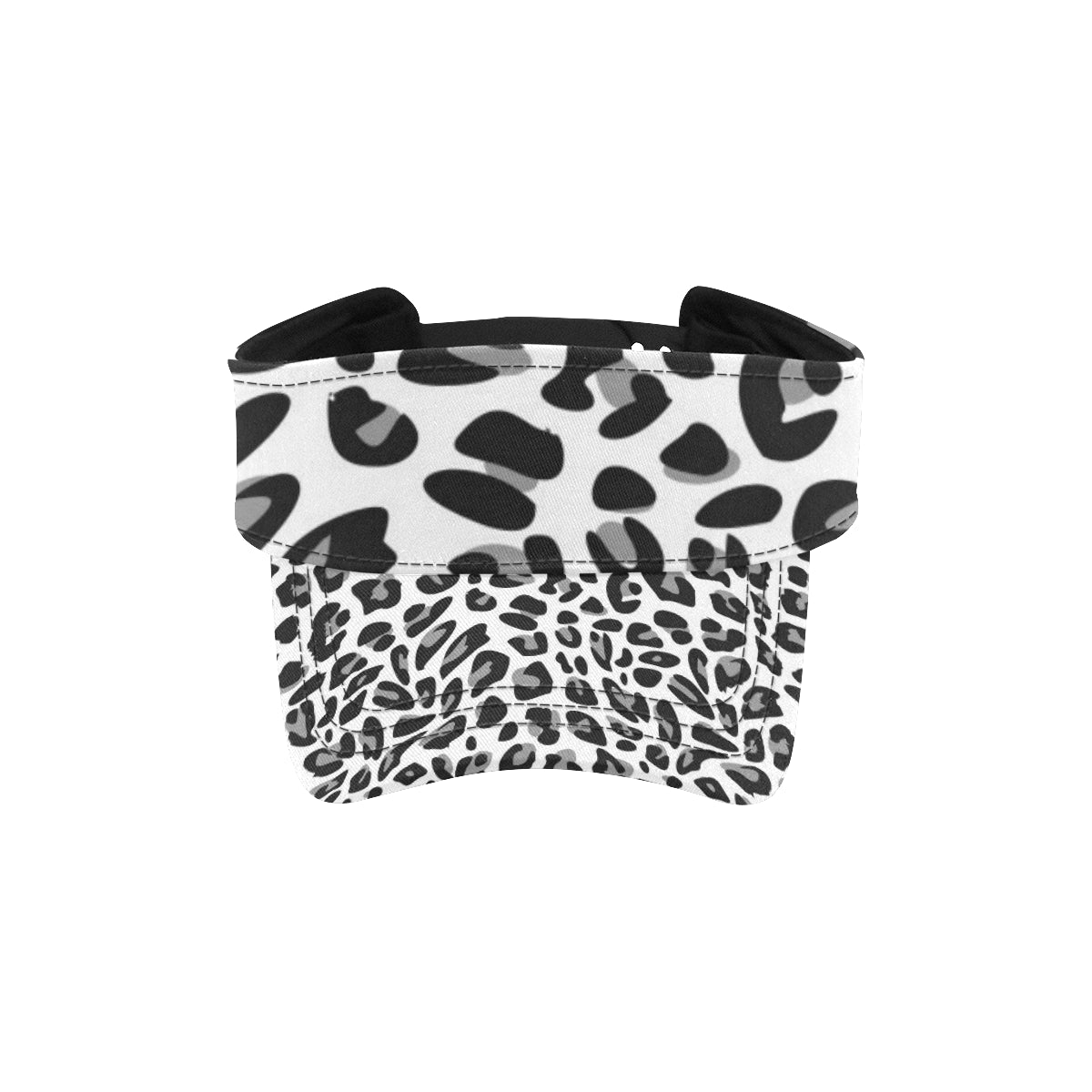 Snow Leopard Skin Print Unisex Sun Visor