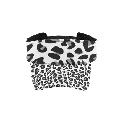 Snow Leopard Skin Print Unisex Sun Visor