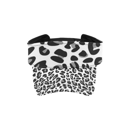 Snow Leopard Skin Print Unisex Sun Visor