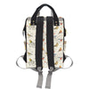 Bird Watercolor Design Pattern Diaper Bag Backpack