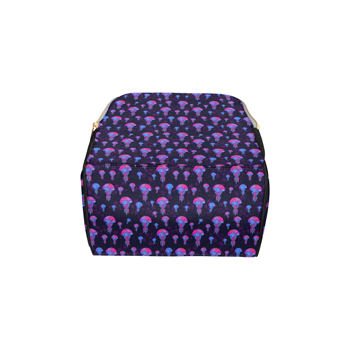 Jellyfish Neon Print Diaper Bag Backpack