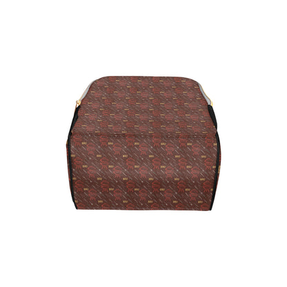 Barbecue Pattern Print Design 01 Diaper Bag Backpack