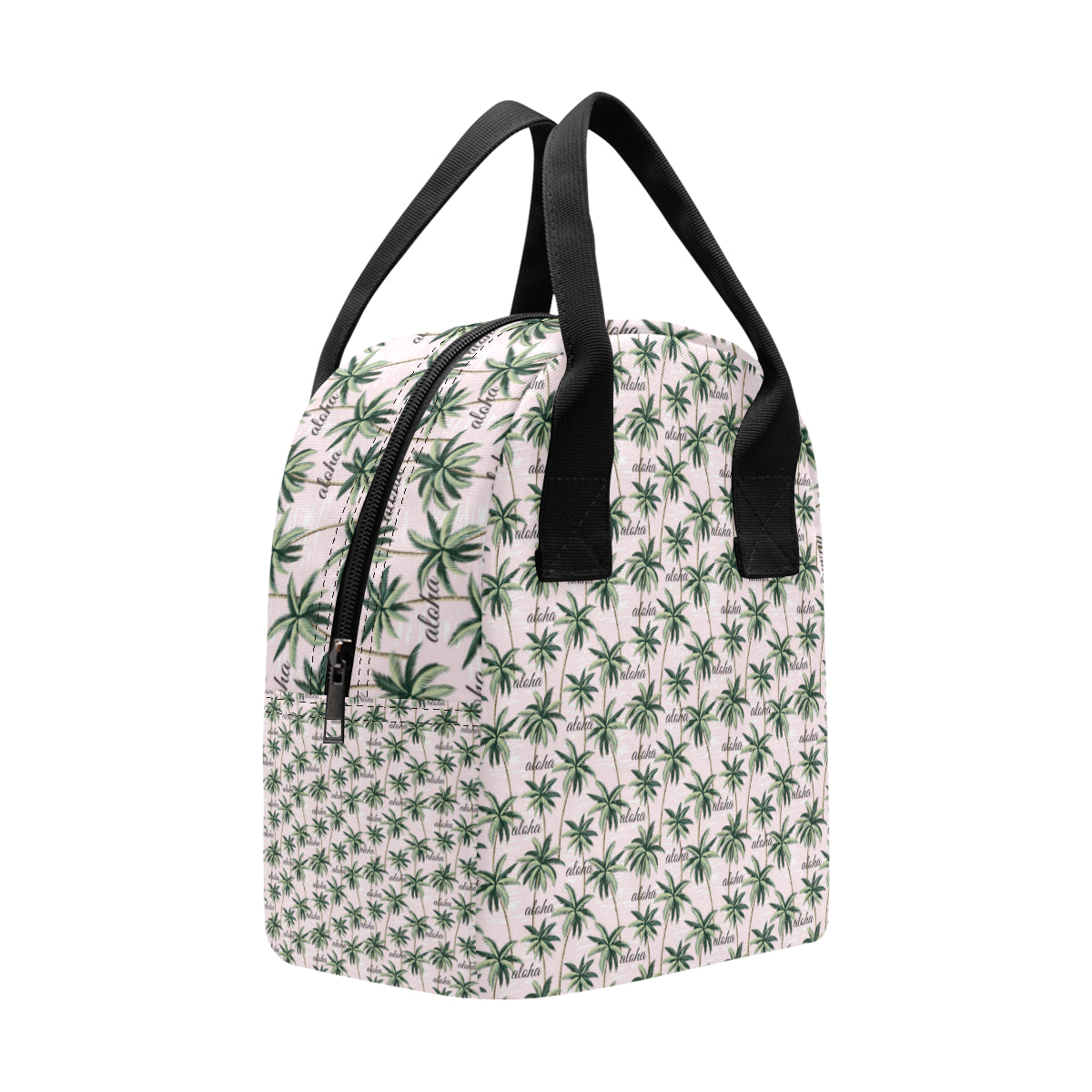 Aloha Beach Pattern Design Themed Print Insulated Lunch Bag