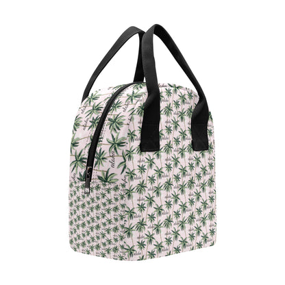 Aloha Beach Pattern Design Themed Print Insulated Lunch Bag