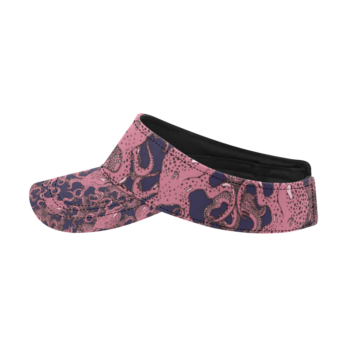 Octopus Pattern Print Design A03 Unisex Sun Visor