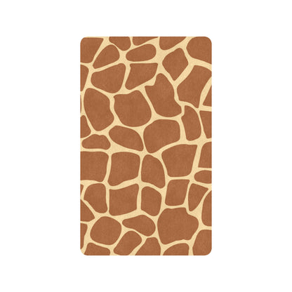 Giraffe Texture Print Rubber Doormat