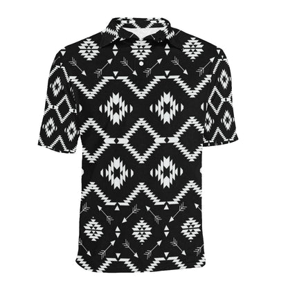 Native Pattern Print Design A04 Men Polo Shirt