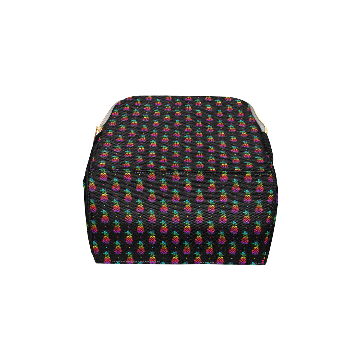Pineapple Rainbow Dot Print Diaper Bag Backpack