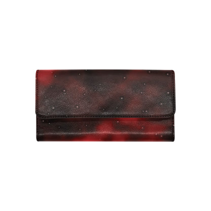 Nebula Pattern Print Design A03 Women's Trifold Wallet