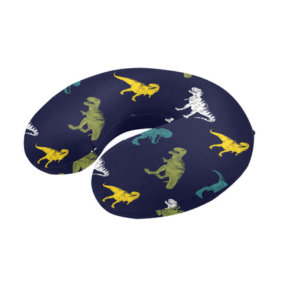 T Rex Pattern Print Design A07 U-Shaped Travel Neck Pillow
