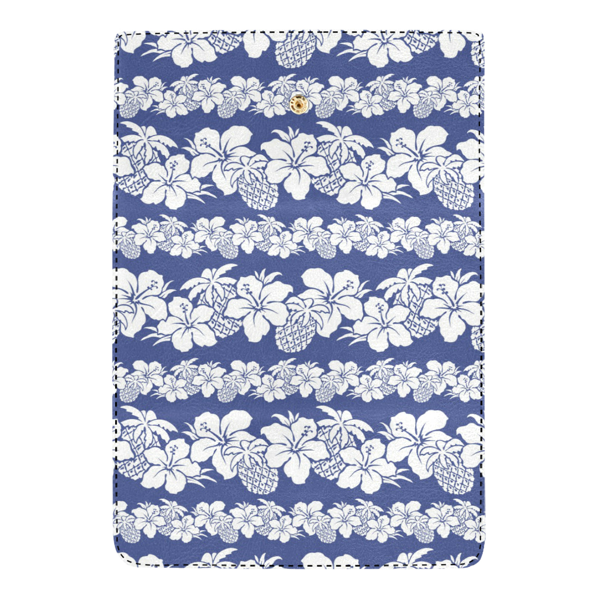 Hawaiian Themed Pattern Print Design H07 Women's Trifold Wallet