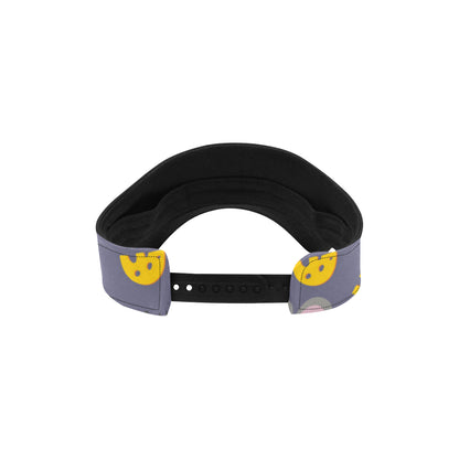 Rat With Cheese Pattern Print Design 01 Unisex Sun Visor