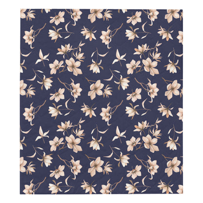 Beautiful Floral Pattern Premium Quilt