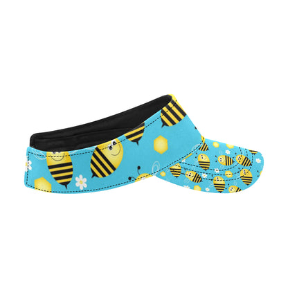 Bee Pattern Print Design BEE06 Unisex Sun Visor