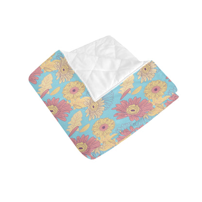 Gerberas Pattern Print Design GB04 Premium Quilt