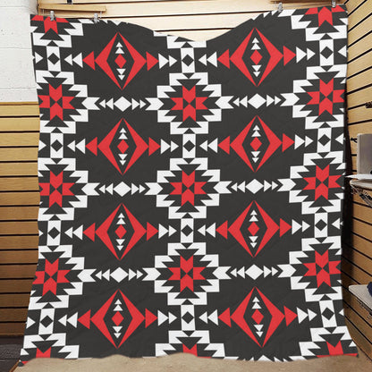 Navajo Pattern Print Design A02 Premium Quilt
