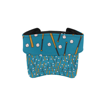 Baseball Pattern Print Design 01 Unisex Sun Visor