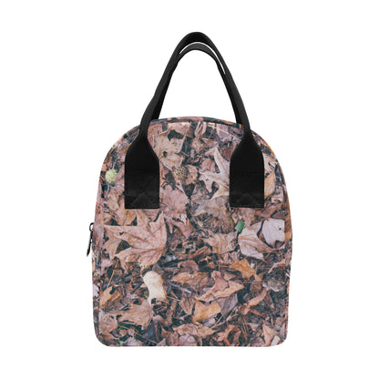 Camouflage Realistic Tree Leaf Print Insulated Lunch Bag
