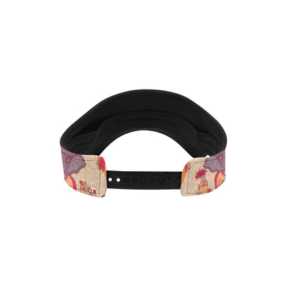 Ganesha Indian Pattern Print Design 02 Unisex Sun Visor