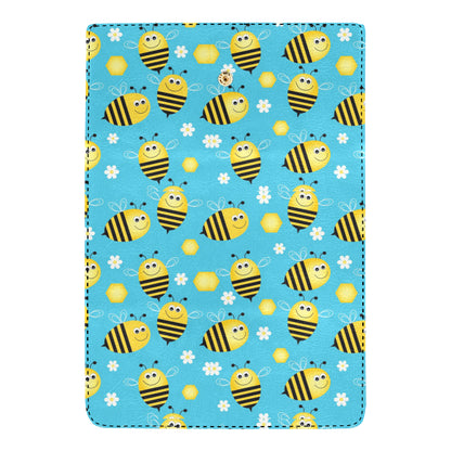 Bee Pattern Print Design BEE06 Women's Trifold Wallet