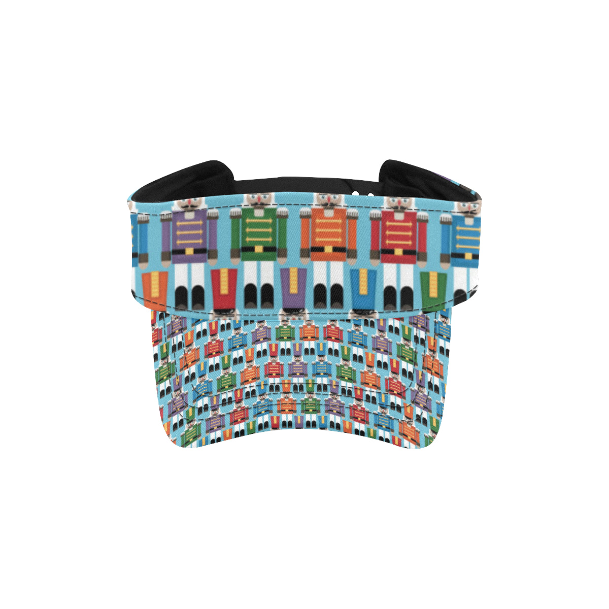 Nutcracker Pattern Print Design A02 Unisex Sun Visor