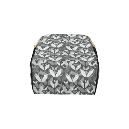 Angel Wings Pattern Design Themed Print Diaper Bag Backpack