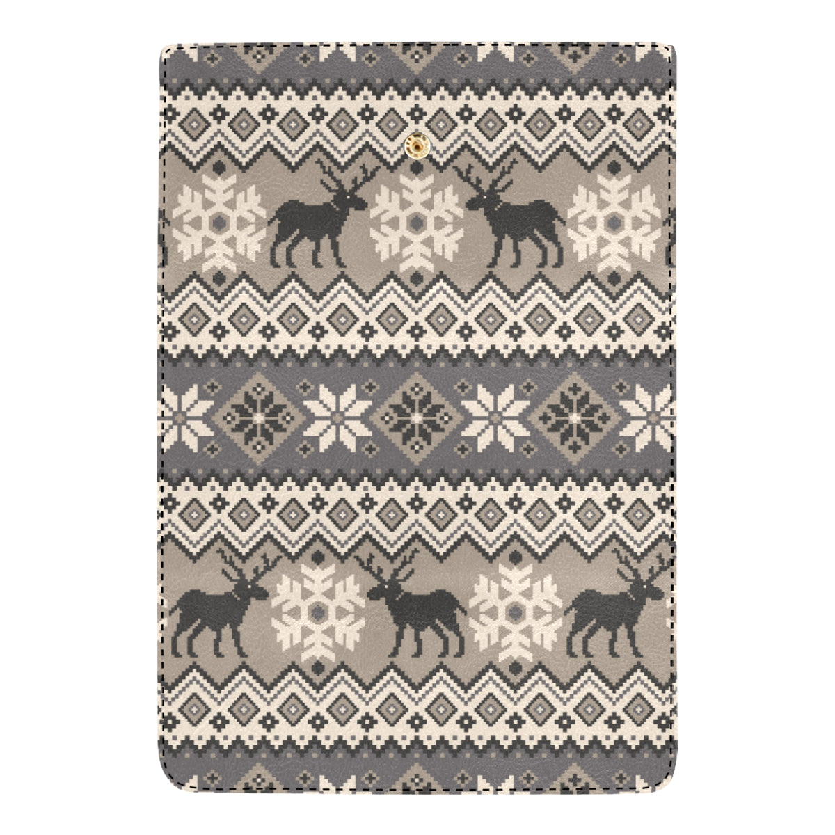 Nordic Pattern Print Design A01 Women's Trifold Wallet