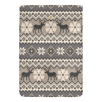 Nordic Pattern Print Design A01 Women's Trifold Wallet