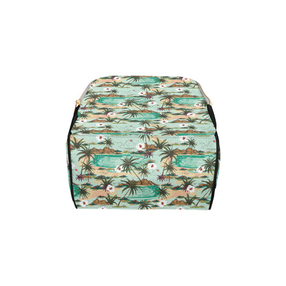 Pacific island Pattern Print Design A03 Diaper Bag Backpack
