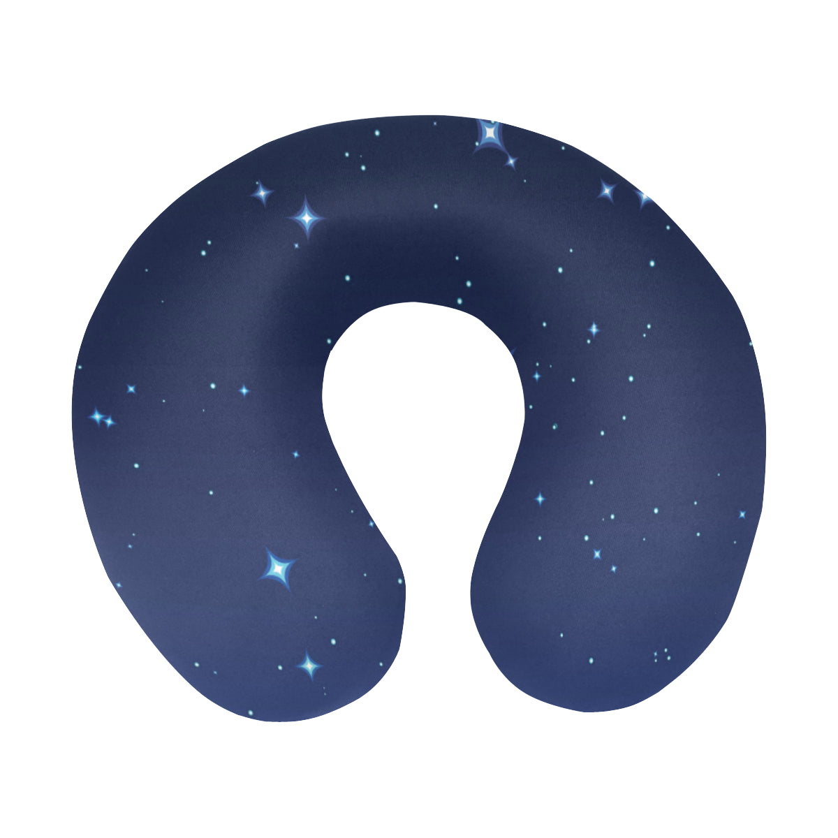 Night sky Pattern Print Design A01 U-Shaped Travel Neck Pillow