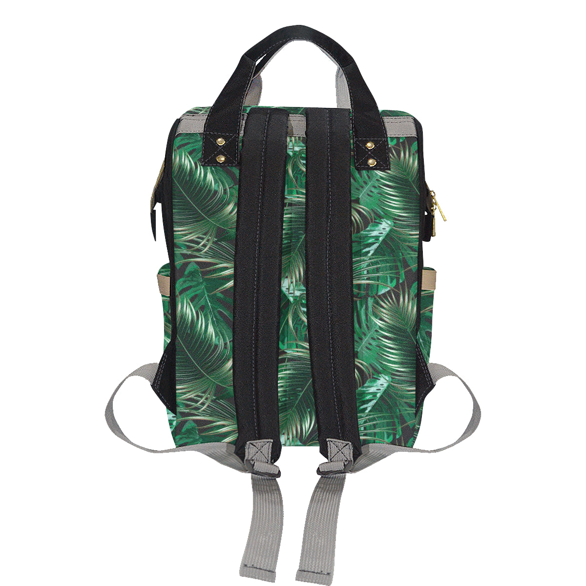 Tropical Flower Pattern Print Design TF012 Diaper Bag Backpack